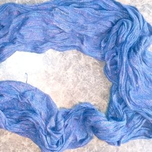 Purple shimmer scarf